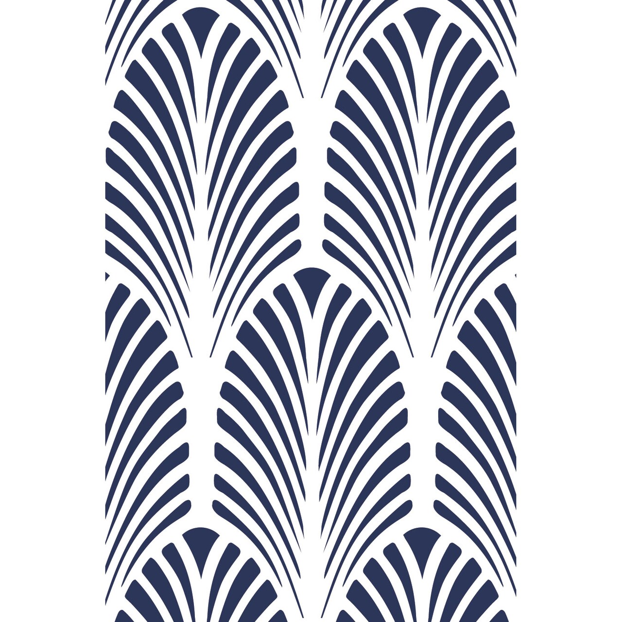 Great Gatsby Art Deco Fan Wall Stencil | 3711 by Designer Stencils | Reusable Stencils for Painting |